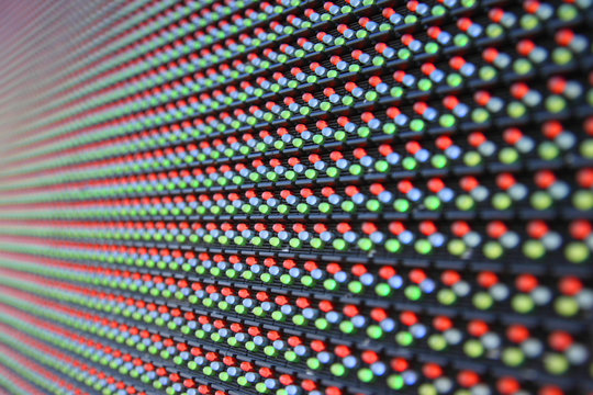 Abstract led screen background