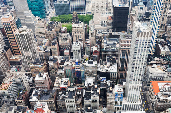 view from Empire State Building