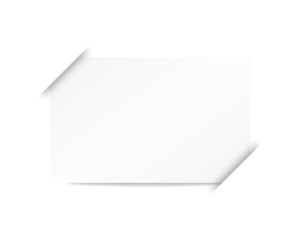 modern blank paper effect