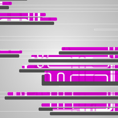 Obraz premium Abstract futuristic geometric shapes