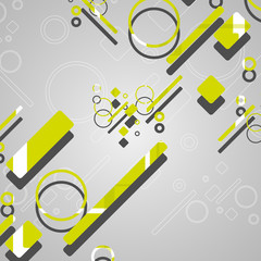 Colorful abstract circles background