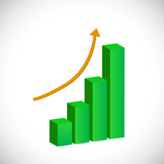 Bar Graph Illustration