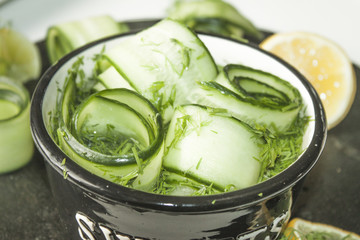 Obraz premium Dill cucumber