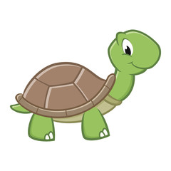 Obraz premium Cartoon Turtle
