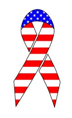USA ribbon