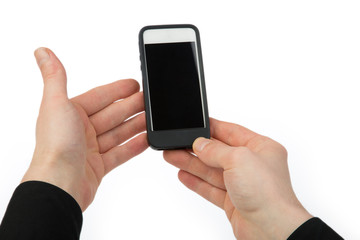 Smartphone in Benutzung