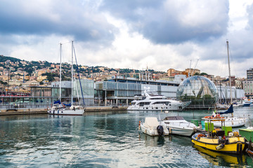 Biosphere  in Genoa, Italy