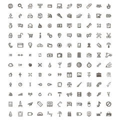 Icons sketches for the site