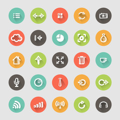 Icons sketches for the site