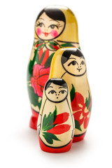 Russian dolls matreshka