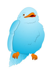 Blue Bird Vector