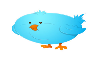Funny Bird Vector