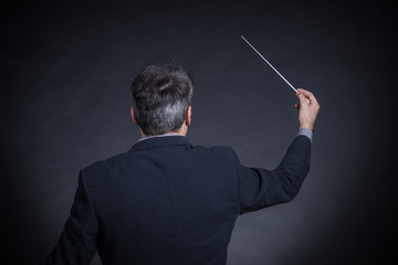 Conductor back to camera