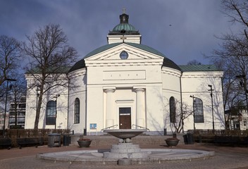 Fototapeta na wymiar Small church exterior
