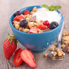 bowl of muesli
