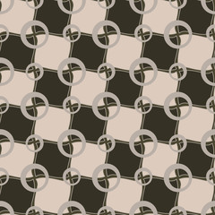 Abstract mosaic geometric pattern