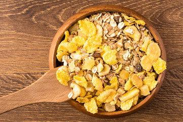 Oat flakes with fruit