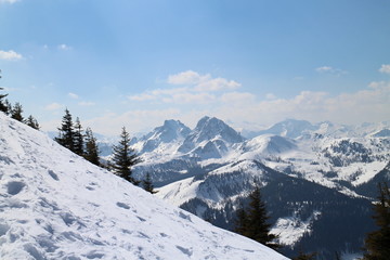 Dachstein group mountains, Austria