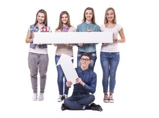 Fototapeta premium People group