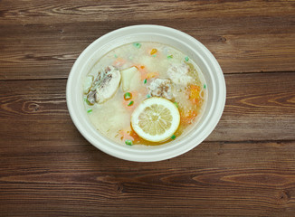 Lemon Chicken Orzo Soup