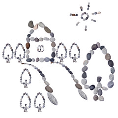 Child drawing of the stones