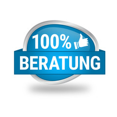 Icon Button 100% Beratung