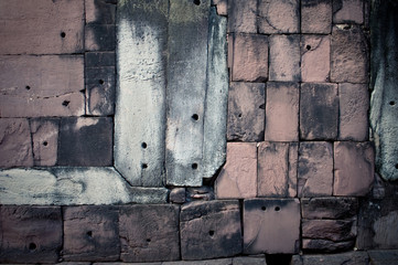 sand stone wall