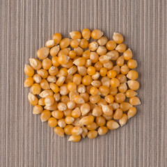 Circle of corn