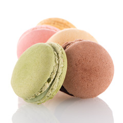 Colorful French Macarons