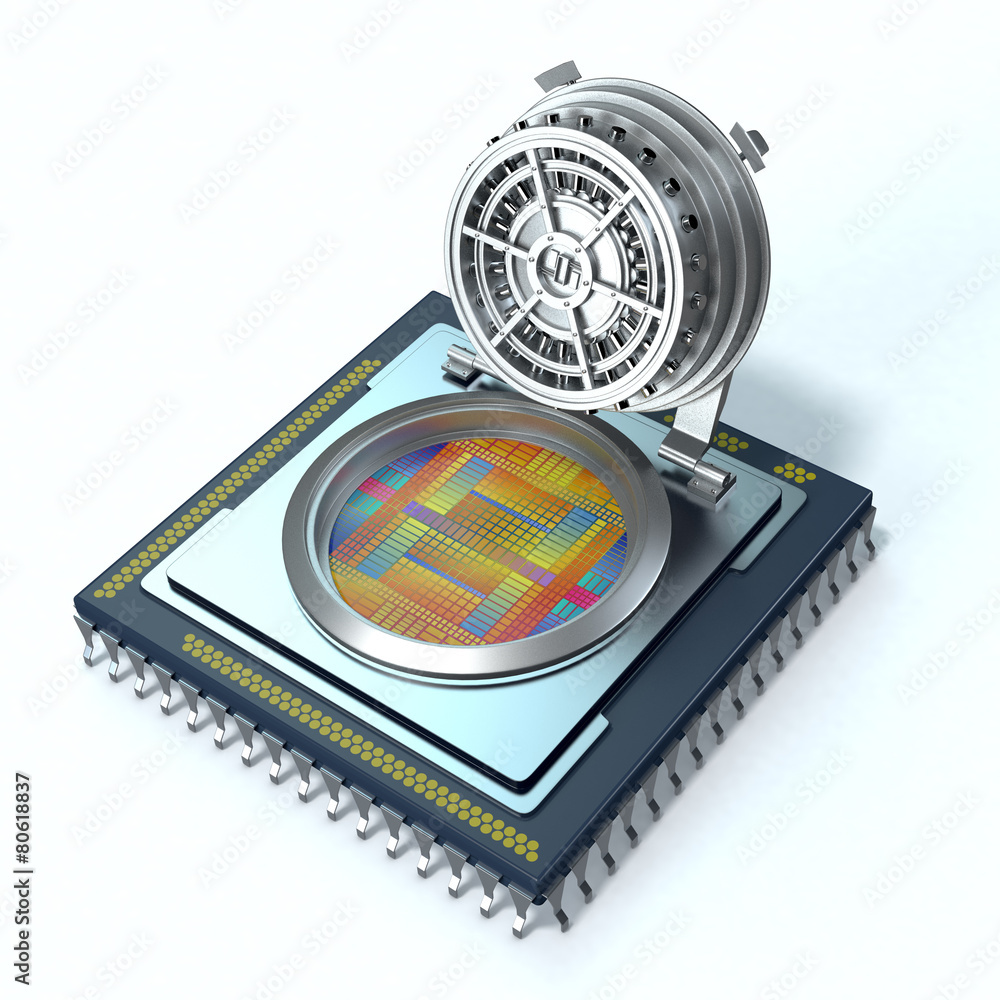 Poster concept of computer security