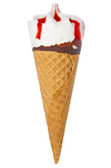 Ice cream in the cone