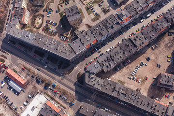 aerial view of wrocław city suburbs © mariusz szczygieł