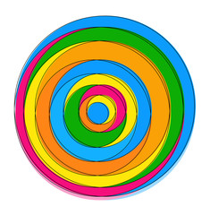 Rainbow Circles