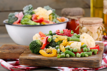 Frozen vegetables