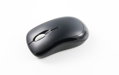 computer wireless mouse isolated