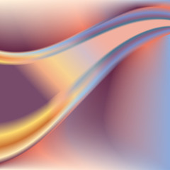 Color Wave. Vector. 10