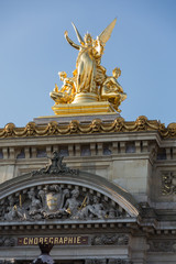 Fototapeta na wymiar The Paris Opera or Garnier Palace.France.