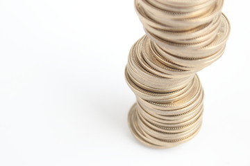 山積みの硬貨