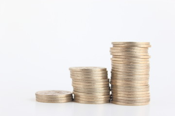山積みの硬貨
