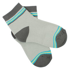 Pair of socks. Isolated on white background