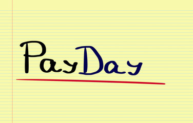 Payday Concept