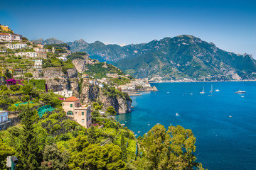 Fototapeta na wymiar Amalfi Coast, Campania, Italy