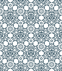 abstract geometric monochrome seamless pattern.