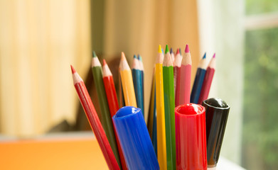 pencils in a cup
