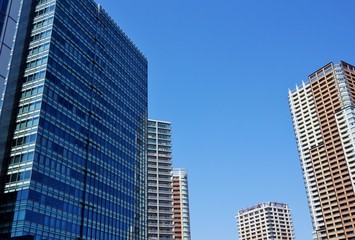 Fototapeta premium ビル街