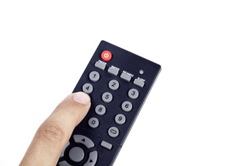 Tv Remote Control Isolated