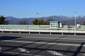 高速道路　バス亭