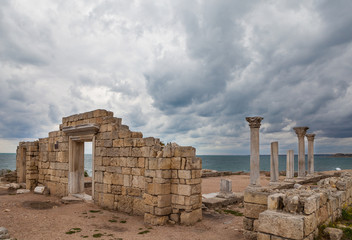 The 1935 Basilica, most famous basilica excavated in Chersonesus