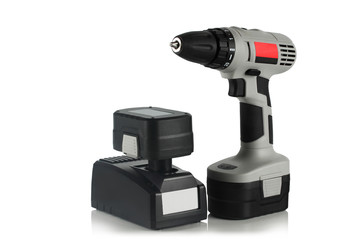 battery, cordless drill, screwdriver, charger