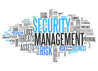 Word Cloud Security Management
